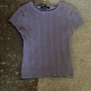 super cute knit crop top perfect for back to school